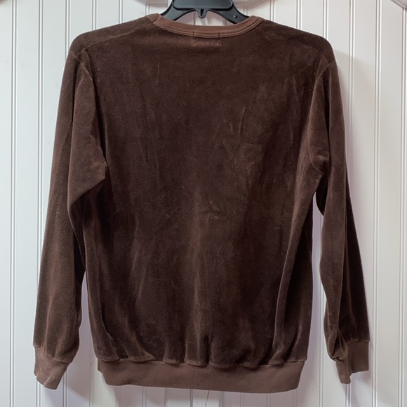 80s The Fox Velour Shirt XL Vintage JCPenney - Picture 4 of 4